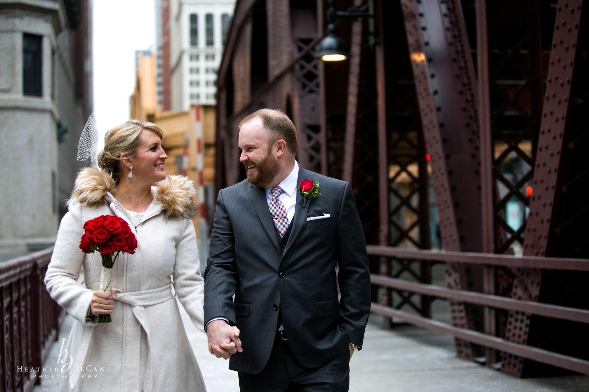 Chicago City Hall Wedding Elopement Chris Elizabeth Heather Chicago Wedding Photographer At City Hall Elopement