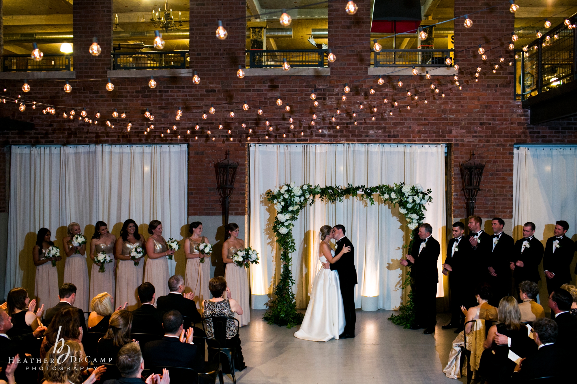 Architectural Artifacts Wedding In Chicago Alyssa John Heather Architectural Artifacts Wedding